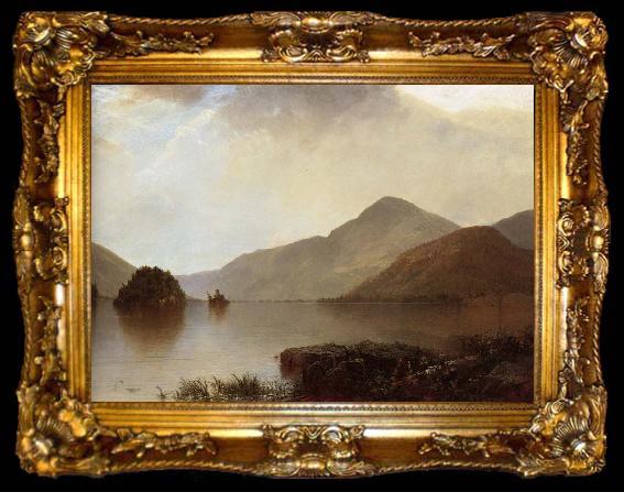 framed  John Frederick Kensett Lake George, ta009-2